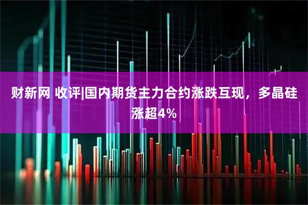 财新网 收评|国内期货主力合约涨跌互现，多晶硅涨超4%